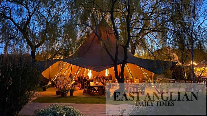 The pubs in Suffolk and Essex rent teepees for outdoor drinking

