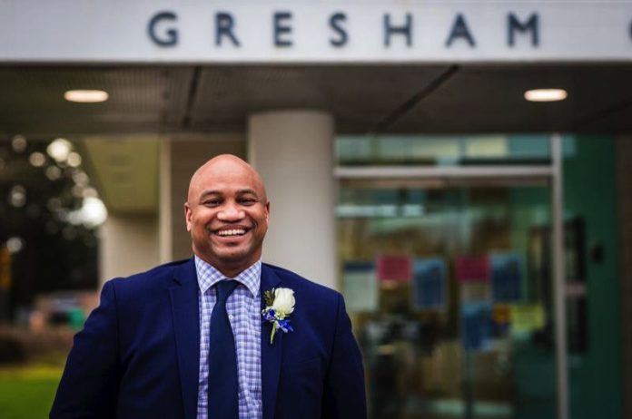 COURTESY PHOTO: CITY OF GRESHAM - Gresham Mayor Travis Stovall stepped into office on Jan. 1, 2021.
