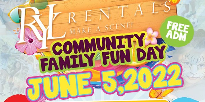 RYL Rentals To Host Fun Day On June 5th
