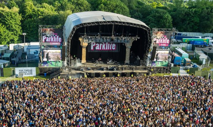 Parklife proposal leads festival boss to offer free honeymoon as couple gets engaged on stage
